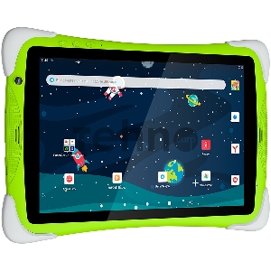 Планшет Topdevice Kids Tablet K10, 10.1 (1280x800) IPS display, Android 11 (Go edition) + HMS apps, up to 1.8GHz 4-core RK3566, 2/32GB, BT 4.1, WiFi, USB-C, microSD card slot,  0.3MP front cam + 2.0MP rear cam, 6000mAh bat, green