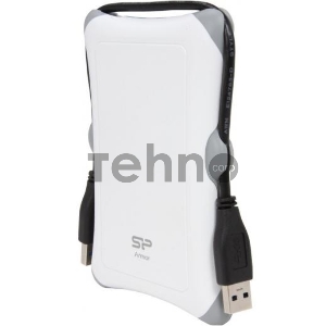 Внешний жесткий диск Silicon Power USB 3.0 1Tb A30 SP010TBPHDA30S3W Armor 2.5 белый