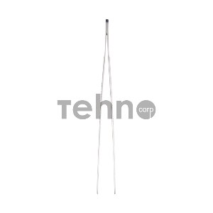 Пинцет прямой рифленый 200 мм ПРОФИ