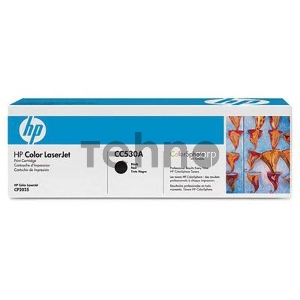 Тонер-картридж HP CC530A черный для LJ CP2025/CM2320 3500стр.