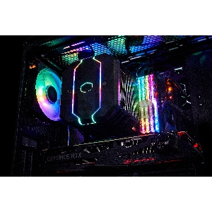 Кулер для процессора Cooler Master CPU Cooler MasterAir MA620M, 650-2000 RPM, 200W, ARGB LED fan, ARGB LED controller, Full Socket Support