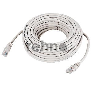 Rexant Пaтч-корд U/UTP, категория 5e, RJ45-RJ45, неэкранированный, PVC серый, 20м