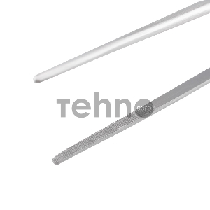 Пинцет прямой рифленый 200 мм ПРОФИ