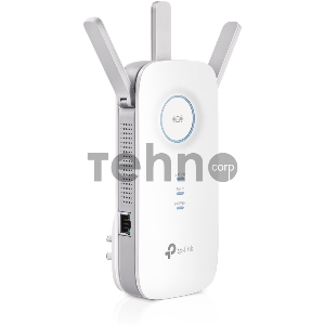 Повторитель беспроводного сигнала TP-Link SOHO  RE450 10/100/1000BASE-TX/Wi-Fi белый поставляется без кабеля RJ-45