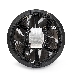 Кулер ExeGate EX286155RUS Dark Magic EE126A-RGB (Al black coating, LGA775/1150/1151/1155/1156/1200/AM2/AM2+/AM3/AM3+/AM4/FM1/FM2/754/939/940, TDP 100W, Fan 120mm, 1800RPM, Hydro bearing, 4pin, 18db, 410г, черный, RGB, с термопастой, на защелках, Retail color box), фото 5