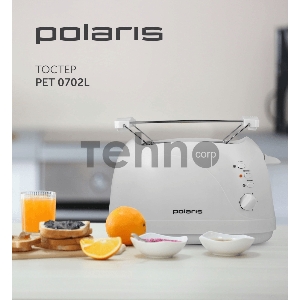Тостер Polaris PET 0702L 750Вт белый
