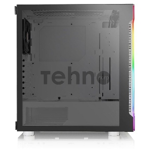 Корпус Thermaltake H200 TG Snow RGB белый без БП ATX 1x120mm 2xUSB3.0 audio bott PSU