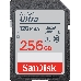 Флеш карта SD 256GB SanDisk SDXC Class 10 UHS-I Ultra 120MB/s, фото 2