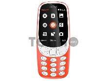 Телефон сотовый Nokia 3310 DS (2017) Red  TA-1030 [A00028102]