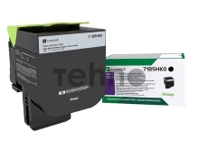 Тонер картридж Lexmark 6000 стр. черный для CS417dn,CX417dn