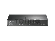 Коммутатор 9-port 10/100Mbps unmanaged switch with 8 PoE+ ports, compliant with 802.3af/at PoE, 65W PoE budget, support 250m Extend Mode, Priority mode and Isolation mode, desktop mount, plug and play.