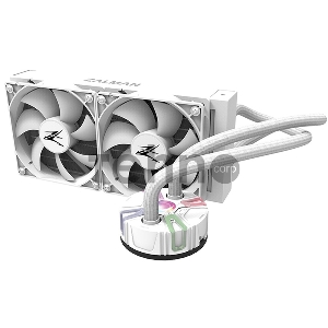 Жидкостное охлаждение Zalman CPU Liquid Cooler 240mm, White