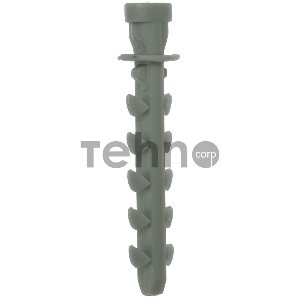 Дюбель для трубной клипсы нейлоновый 6 х 35 мм, 100 шт, ЗУБР