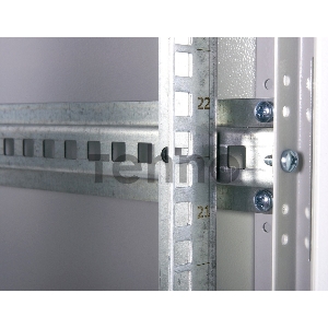 Шкаф телекоммуникационный напольный ЭКОНОМ 42U (600 × 600) дверь металл 2 шт.