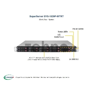 Платформа SuperMicro SYS-1029P-WTRT