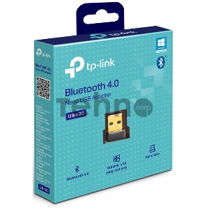 Сетевой адаптер Bluetooth TP-Link UB400 USB 2.0