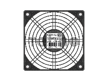Решетка для вентилятора 120x120 ExeGate EG-120PSB (120x120 мм, пластиковая, квадратная, черная)