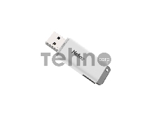 Флеш Диск Netac U185 128Gb <NT03U185N-128G-20WH>, USB2.0, с колпачком, пластиковая белая
