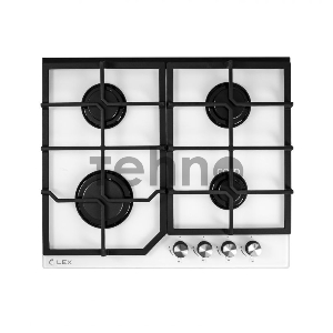 Газовая варочная поверхность Lex GVG 642 WH белый