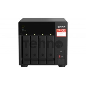 Сетевое хранилище NAS Qnap TS-473A-8G 4-bay Ryzen V1500B