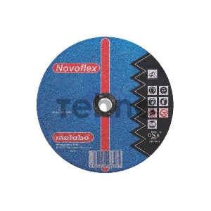 Диски отрезные, пильные, шлифовальные Metabo 616452000 Круг отр сталь Novoflex 230x3,0 прямой А30
