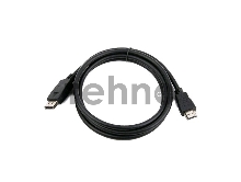 Кабель Cablexpert  DisplayPort->HDMI, 10м, 20M/19M, черный, экран, пакет 
