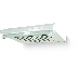Вытяжка подвесная JET AIR SENTI WH/F/50 /слайдерное управление, 350 куб. м. , белая, фото 2