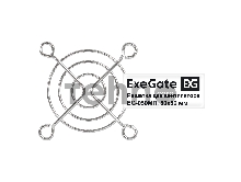 Решетка для вентилятора 50х50 ExeGate EG-050MR (50х50 мм, металлическая, круглая, никель)