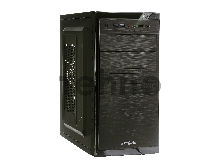 Корпус Minitower Exegate EX272749RUS QA-412U Black, mATX, <без БП>, 2*USB+2*USB3.0, Audio