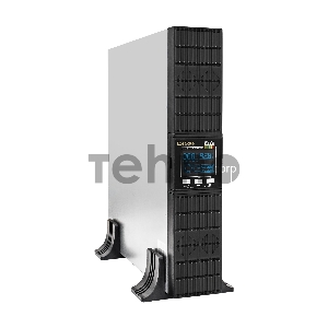 ИБП On-line ExeGate PowerExpert ULS-2000.LCD.AVR.1SH.2C13.USB.RS232.SNMP.2U <2000VA/2000W, On-Line, PF=1, LCD, 1*Schuko+2*C13, RS232, USB, SNMP-slot, Rackmount 2U/Tower, металлический корпус, Black>