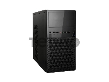 Корпус Exegate EX284031RUS Minitower BA-203U Black, mATX, <AA500, 80mm>, 2*USB+1*USB3.0, Audio