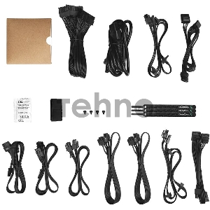 Блок питания Deepcool ATX 1000W PQ1000M 80+ gold (20+4pin) APFC 120mm fan 5xSATA RTL