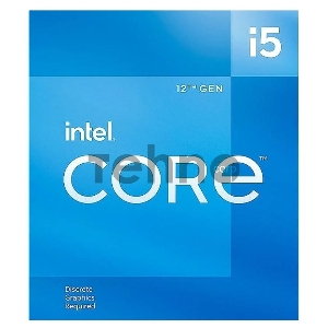 Процессор Intel Core i5-12400 (2.5GHz, 18MB, LGA1700) tray