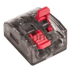 Клемма PROxima СМК 221-412 2 отверстия 0.2-4.0 мм2 (100шт.)