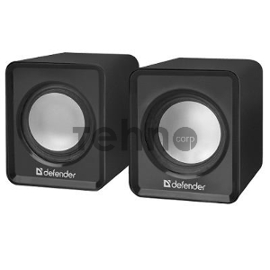 Акустическая 2.0 система Defender#1 SPK 22 черный, 5 Вт, питание от USB 65503 Акустическая 2.0 система Defender#1 SPK 22 черный, 5 Вт, питание от USB 65503