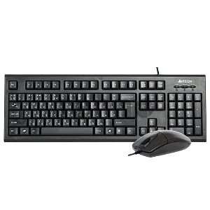 Клавиатура + мышь A4 Bloody KR-8520D / USB/ Wired / Black