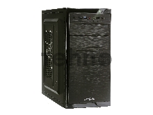 Корпус Minitower Exegate EX272748RUS QA-412U Black, mATX, <XP600, Black, 120mm>, 2*USB+2*USB3.0, Audio