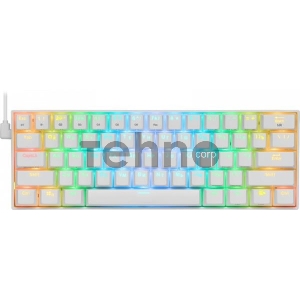 Беспроводная клавиатура DEFENDER DRACONIC RU WHITE 77810