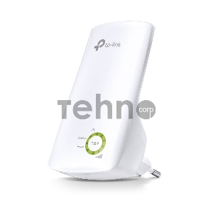 Точка доступа TP-Link TL-WA854RE 300Mbps Wireless N Wall Plugged Range Extender, Atheros, 2T2R, 2.4GHz, 802.11n/g/b, Ranger Extender button, Range extender mode, with internal Antennas,without Ethernet Port