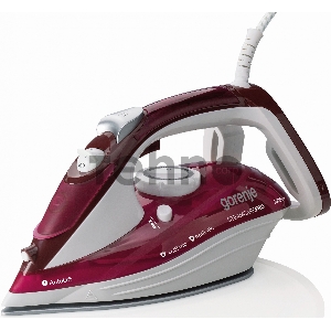 Утюг Gorenje SIH3000RBC 3000Вт красный/белый