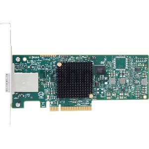 Контроллер LSI SAS 9300-8e SGL (8-Port Ext, 12Gb/s SATA+SAS, PCIe 3.0 HBA)