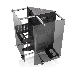 Корпус для компьютера Core P90 TG CA-1J8-00M1WN-00 Black/Wall Mount/SGCC (871328), фото 2