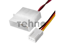 Вентилятор 12В DC ExeGate ExtraPower EP12025S3PM (120x120x25 мм, Sleeve bearing (подшипник скольжения), 3pin+Molex, 1800RPM, 28dBA)