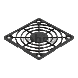 Решетка для вентилятора 60x60 ExeGate EG-060PSB (60x60 мм, пластиковая, квадратная, черная)