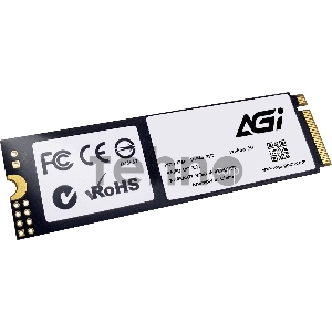 Твердотельный накопитель M.2 2280 1TB AGI AI218 Client SSD PCIe Gen 3x4 3D TLC (AGI1T0GIMAI218) (610644)