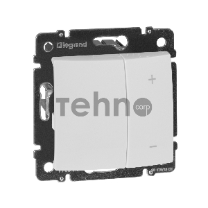 Светорегулятор нажимной 40-600W для л/н и обмоточных т-ров | 770074 | Legrand Valena Белый