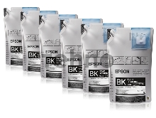 Набор черных чернил Epson T7411 (6 контейнеров по 1 литру) для SC-F6000/F7000