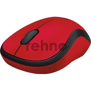 Мышь Logitech M220 Silent красный оптическая (1000dpi) беспроводная USB (2but)