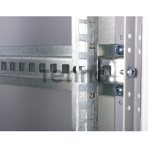 Шкаф телекоммуникационный напольный ЭКОНОМ 42U (600 × 800) дверь металл 2 шт.