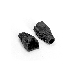Колпачок ExeGate BC45-100-BK изолирующий для коннектора RJ-45, черный (100шт), фото 2